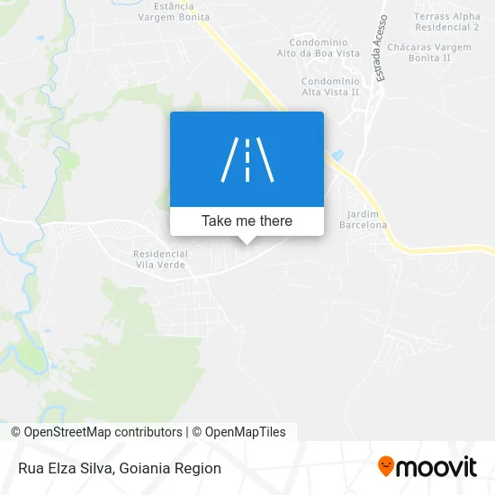Rua Elza Silva map