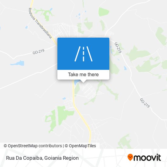 Rua Da Copaiba map