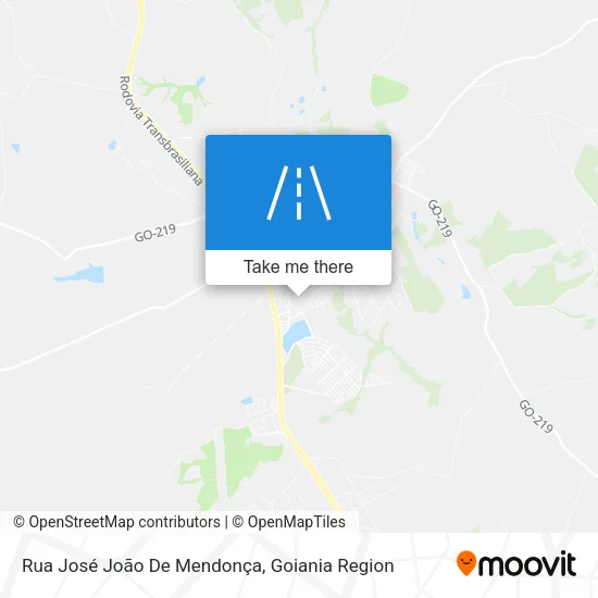 Rua José João De Mendonça map