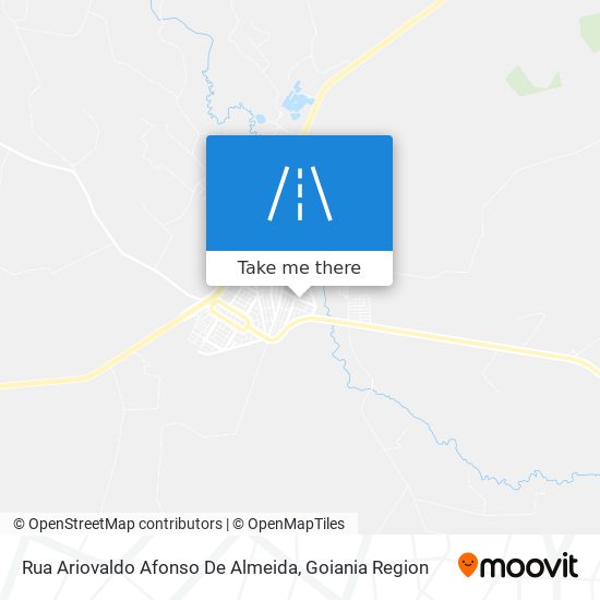 Mapa Rua Ariovaldo Afonso De Almeida