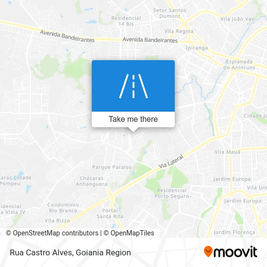 Rua Castro Alves map