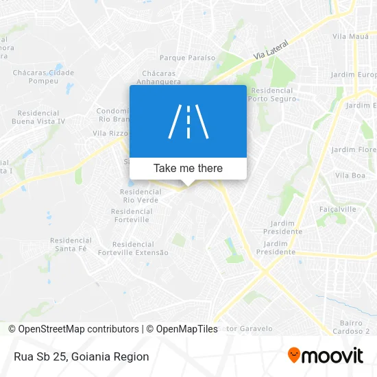 Rua Sb 25 map
