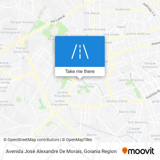 Avenida José Alexandre De Morais map