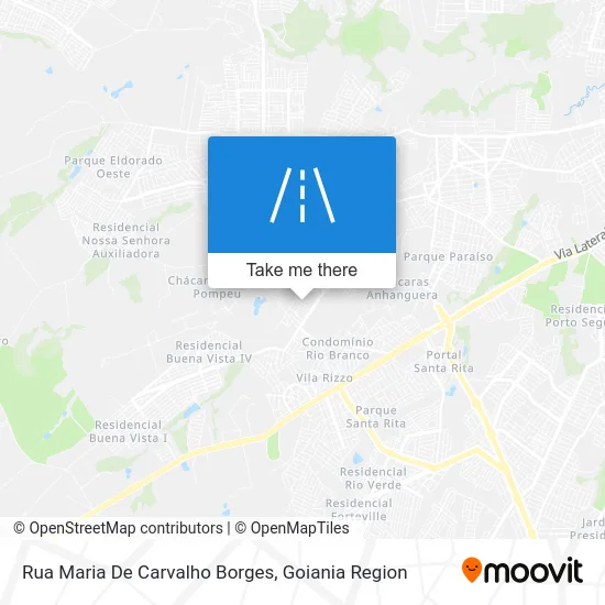 Rua Maria De Carvalho Borges map