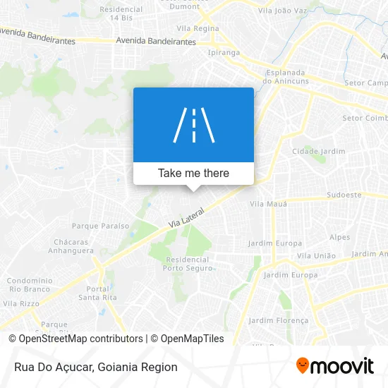 Rua Do Açucar map