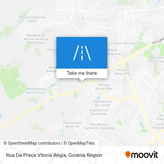 Rua Da Praça Vitoria Regia map