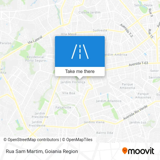 Rua Sam Martim map