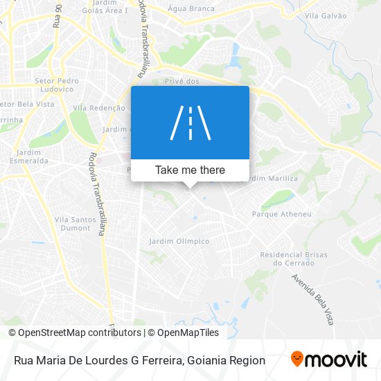 Rua Maria De Lourdes G Ferreira map