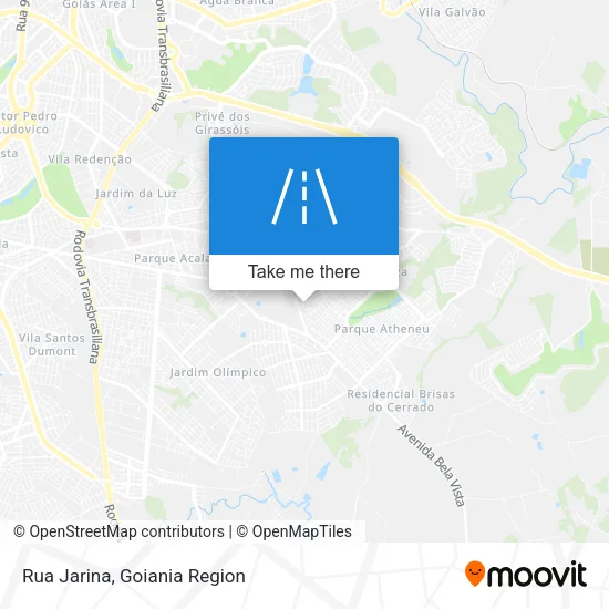 Rua Jarina map