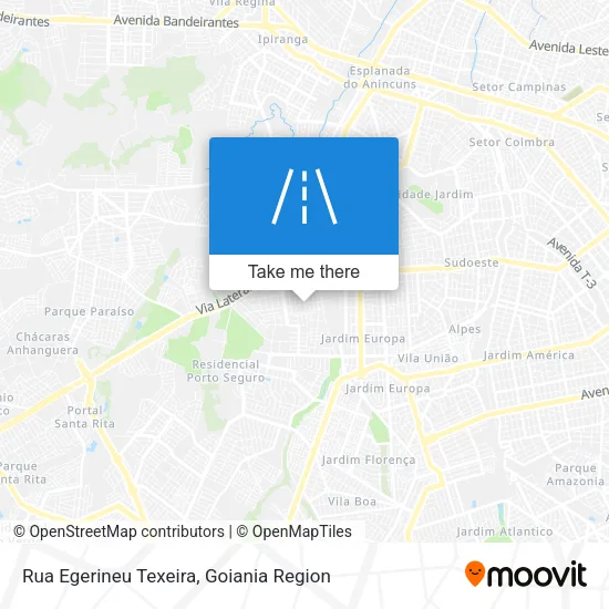 Rua Egerineu Texeira map