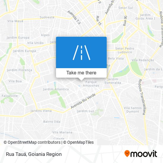 Rua Tauá map