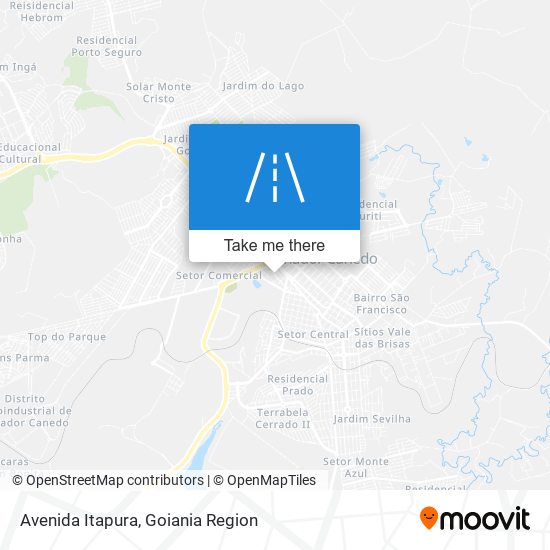 Avenida Itapura map