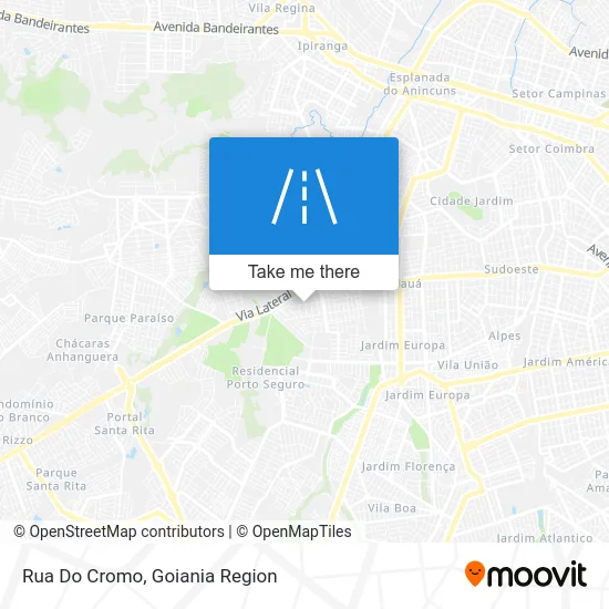 Rua Do Cromo map