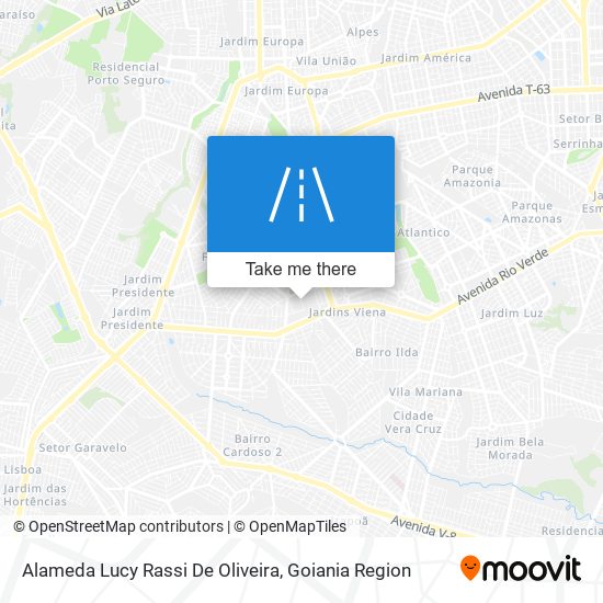 Alameda Lucy Rassi De Oliveira map
