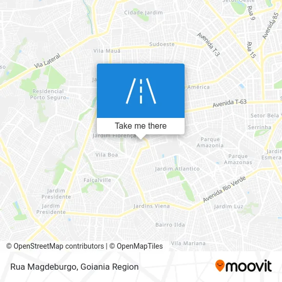 Rua Magdeburgo map