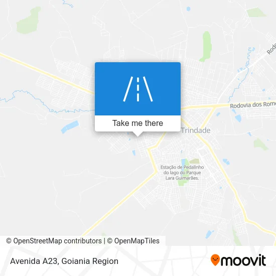 Avenida A23 map