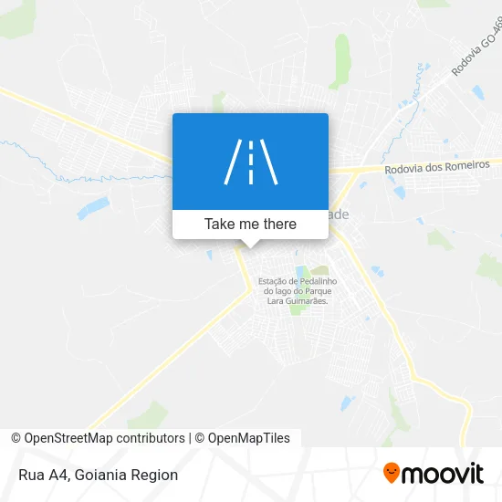 Rua A4 map