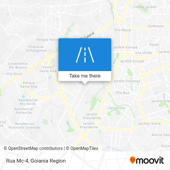 Rua Mc-4 map