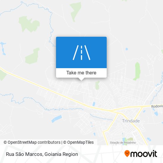Rua São Marcos map