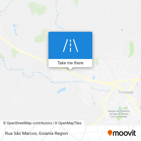 Rua São Marcos map