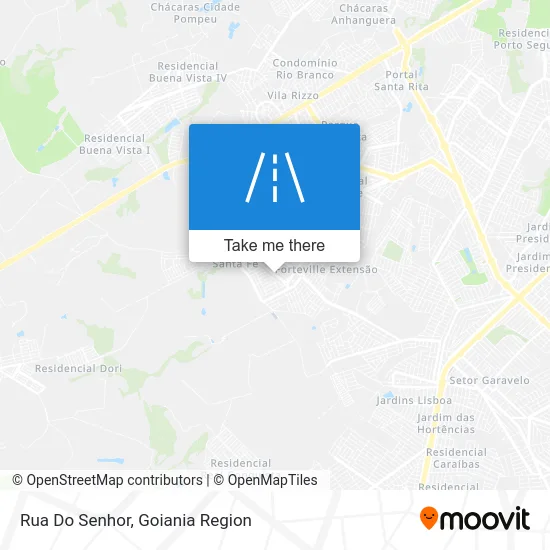Rua Do Senhor map