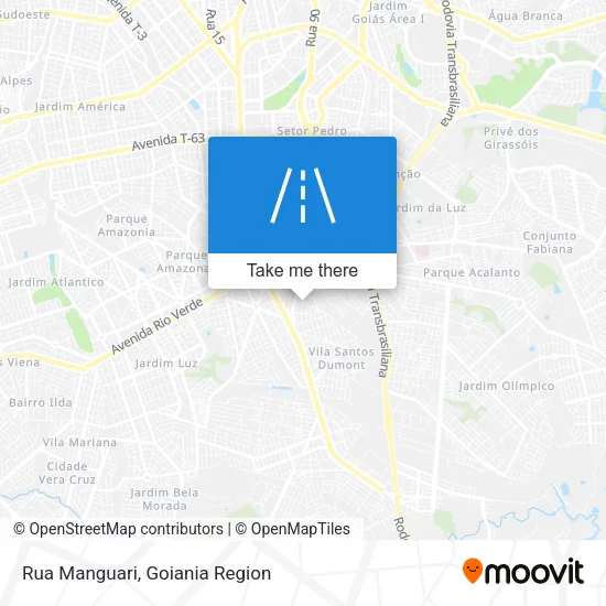 Rua Manguari map