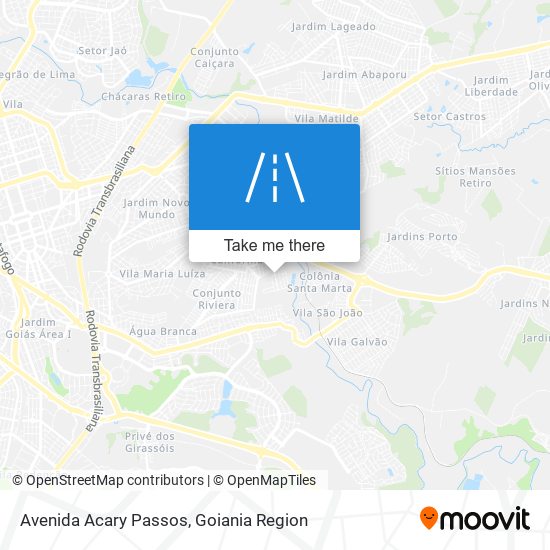 Avenida Acary Passos map