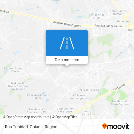 Rua Trinidad map