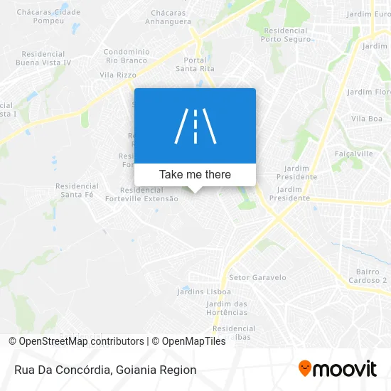 Rua Da Concórdia map