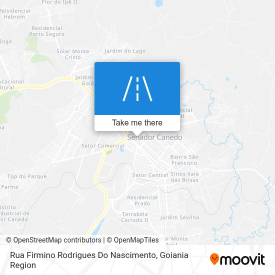 Rua Firmino Rodrigues Do Nascimento map