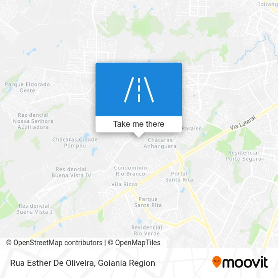 Rua Esther De Oliveira map
