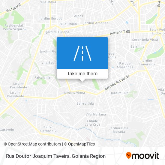 Mapa Rua Doutor Joaquim Taveira