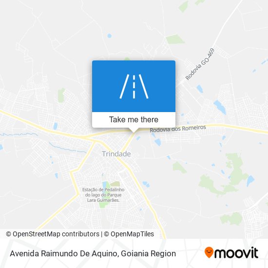 Mapa Avenida Raimundo De Aquino