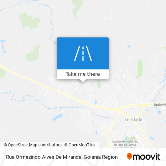 Mapa Rua Ormezindo Alves De Miranda