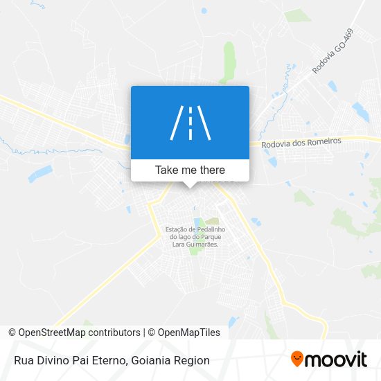 Rua Divino Pai Eterno map