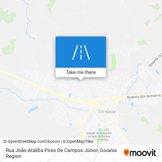 Mapa Rua João Ataliba Pires De Campos Júnior