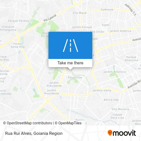 Rua Rui Alves map