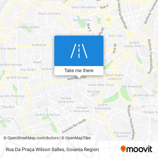 Rua Da Praça Wilson Salles map