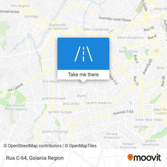 Rua C-64 map