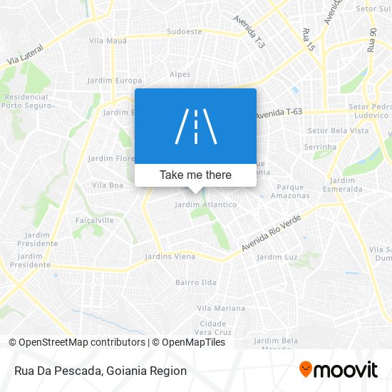 Rua Da Pescada map