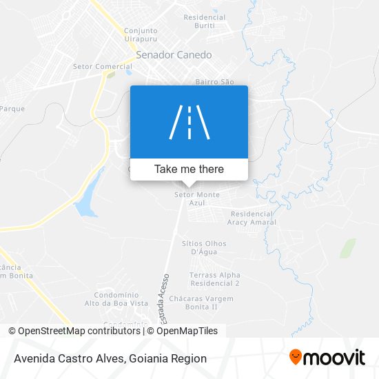 Avenida Castro Alves map