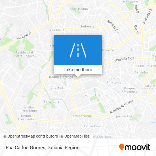 Rua Carlos Gomes map