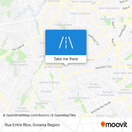 Rua Entre Rios map