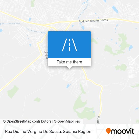 Rua Diolino Vergino De Souza map