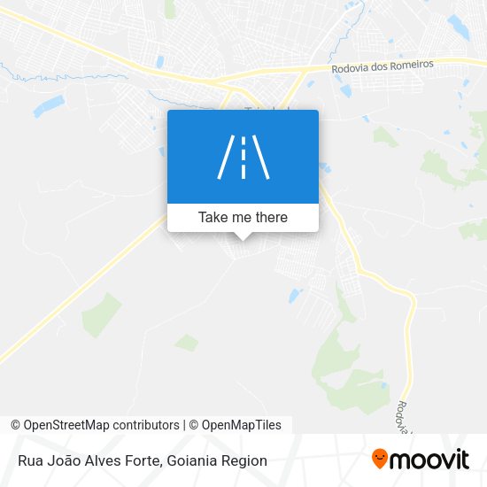 Rua João Alves Forte map