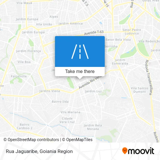 Rua Jaguaribe map