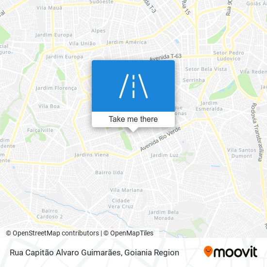 Rua Capitão Alvaro Guimarães map