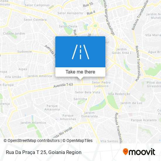 Rua Da Praça T 25 map