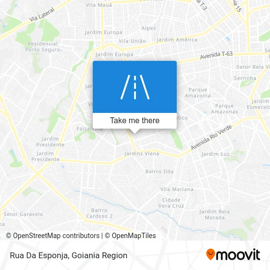 Rua Da Esponja map