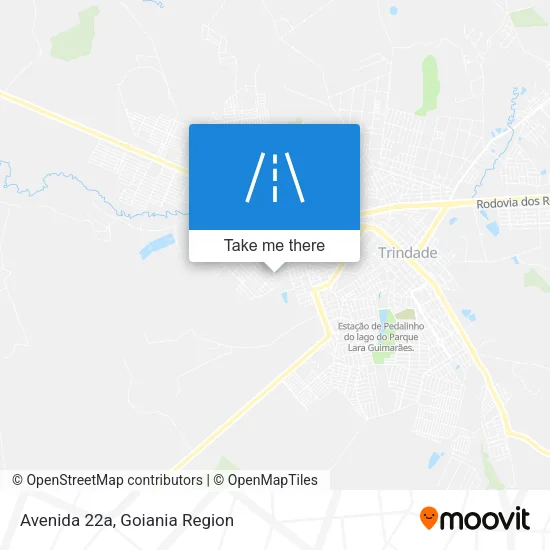Avenida 22a map